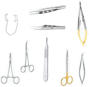 Instrumentos Quirúrgicos Oftálmicos CTI Premium con Certificación CE, Juego de 9 Piezas, Garantía de 5 Años, Clase II para Hospitales y Clínicas Veterinarias - Product Image 2