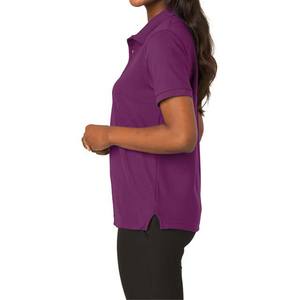 Camiseta de Verano de Manga Corta para Mujer, Transpirable, de Secado Rápido, 100% Algodón, Personalizable, Estilo Casual de Negocios, con Botones, Deportiva - Product Image 5