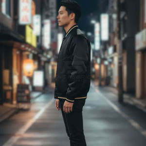 Chaqueta Sukajan de Diseño Personalizado, Proveedor Mayorista Profesional de Souvenirs, con Costuras Premium y Detalladas - Product Image 5