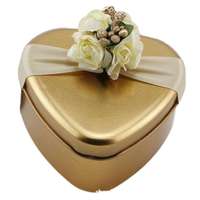 Boîte en métal rectangulaire de qualité alimentaire pour emballages cadeaux en chocolat, avec couvercle, impression recto-verso, conteneur métallique pour bonbons et biscuits