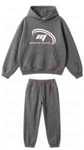 Conjunto Deportivo de Primavera para Niños, con Capucha, Estampado, Ecológico, Casual, 2 en 1, Transpirable, Chaqueta y Pantalones, Traje Deportivo para Gimnasio, Venta al Por Mayor - Product Image 6