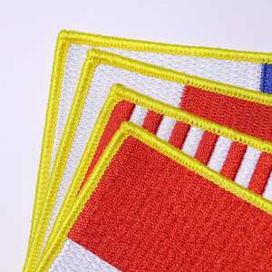 Parches Bordados Personalizados con Diseño de Lápiz Labial, Perfume y Bandera, para Planchar en Ropa de Mujer y Niña - Product Image 6