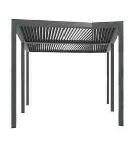 Pérgola de Hierro Impermeable - Diseño Moderno para Jardín y Balcón, Estructura Exterior Duradera de 9x12 pies, COLECCIÓN PERFECTA - Product Image 2