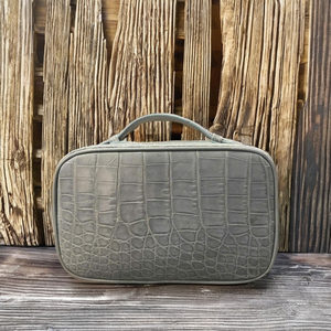 Venta al por mayor de lujo de cuero de cocodrilo genuino hombres embrague OEM/ ODM Golf embrague bolsa de lujo cartera de los hombres de cuero bolsos de mano para los hombres - Product Image 4