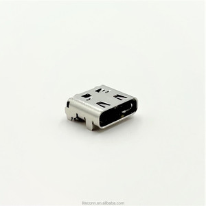 24 pin <span class=keywords><strong>USB</strong></span> 3.1 Loại C Nữ kết nối jack <span class=keywords><strong>SMT</strong></span> ổ cắm - Product Image 2