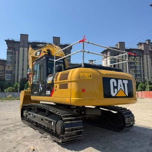Excavatrice CAT 330D d'occasion avec godet de terrassement, 22 tonnes, engin sur chenilles, système moteur stable, équipement de construction d'occasion - Product Image 2