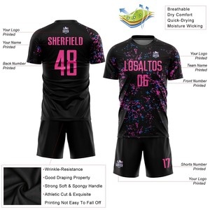 Uniforme de Fútbol al por Mayor, Diseño de Selección Nacional, Tela 100% Poliéster, Ligero, Nombre del Jugador Personalizado OEM ODM - Product Image 6