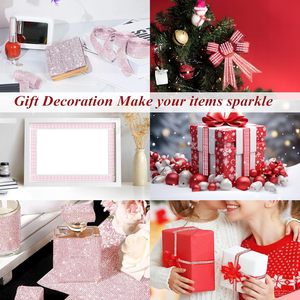 Lot de 2 autocollants papillon scintillants en plastique avec strass, décorations adhésives pour l'intérieur des véhicules - Product Image 4