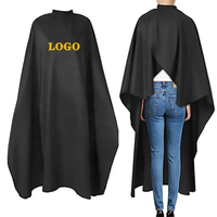 Capes de coiffure personnalisées avec logo, cape de coupe de cheveux pour femmes et hommes