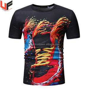 Camiseta con estampado personalizado para hombre y mujer, ropa con logotipo impreso, camiseta de 100 algodón, cantidad informal de seda 150 Gsm, 2 piezas, Unisex - Product Image 4