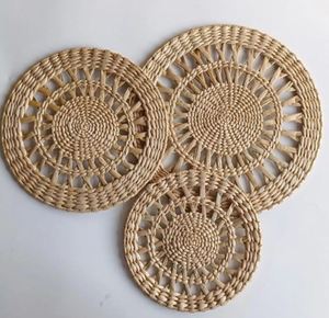 Salvamanteles de Jacinto de Agua Tejido a Mano, Salvamanteles Natural para Comedor, Personalizado, Venta al por Mayor, Fabricante de Vietnam - Product Image 5