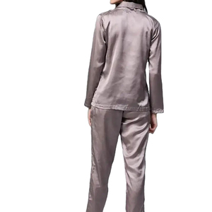 Nueva Llegada, Conjunto de Pijamas de Seda Térmica y Transpirable para Mujer, Sostenible, de Alta Calidad, Personalizable, Conjunto de Pijamas de Satén para Mujer 2026 - Product Image 2