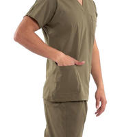 Tenues d'hôpital personnalisées en coton 100% de haute qualité, conception sur mesure, OEM ODM, vente en gros, fusion sans couture, échantillon disponible en 7 jours