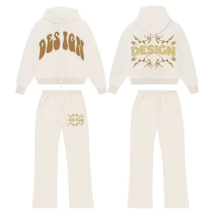 Survêtements d'hiver streetwear de qualité supérieure 2026 – Ensembles personnalisés avec logo pour hommes, sweats à capuche amples et pantalons de jogging pour garçons – Vente en gros - Product Image 5