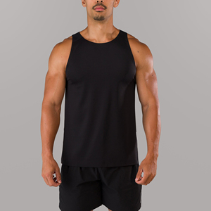 <b>Men</b> Workout Fitness Stringer Undershirts Top Summer <b>Men's</b> Clothing Gym Fitness Tank Tops <b>Singlet</b> Custom Color - Product Image 2