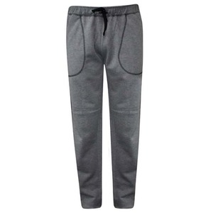 Survêtement gris pour homme avec blocs de couleur, fermeture éclair intégrale, col montant, coupe décontractée, en polyester et coton, pour l'automne, avec poches latérales - Product Image 3