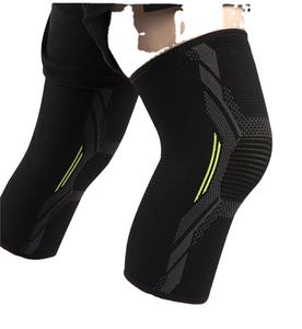 Meilleur manchon de compression du genou avec logo personnalisé pour l'équipement de protection d'haltérophilie pour le levage - Product Image 1