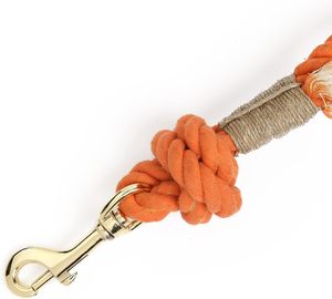 Premium Handmade Braided Rope <b>Dog</b> <b>Leash</b> for Small <b>Dogs</b> – Organic Cotton Pet Lead, Strong Durable Lightweight Walking <b>Leash</b> - Product Image 2
