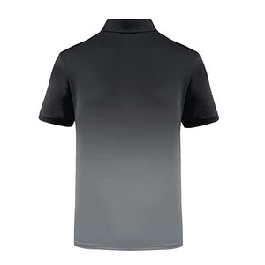 Camisas de Cuello Alto para Hombre, Sublimadas, de Manga Corta, Corte Regular, con Logotipo Personalizado, 100% Poliéster, Secado Rápido, OEM, Venta al Por Mayor - Product Image 3