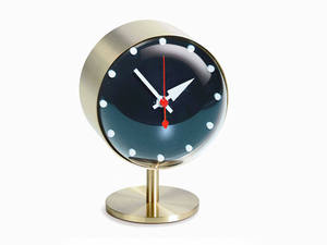 Minimalist Metal Desk Clock For Contemporary Interior Decor With Sleek Shape And Compact <b>Tabletop</b> Design - Product Image 4