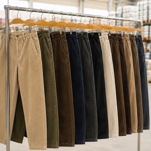 Pantaloni in Velluto a Coste da Uomo Usati di Alta Qualità Giapponesi, Stile Formale Rilassato - Product Image 1