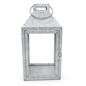 Juego de Faroles Navideños de Metal Galvanizado Estilo Antiguo, Portavelas de Hierro Vintage con Diseño de Copo de Nieve para Decoración de Mesa Navideña - Product Image 3