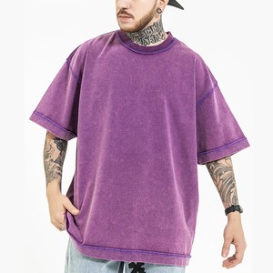 100% Premium Cotton Custom Printed Chinese Style Oversized Breathable Quick Dry Anti-UV Eco-Friendly 220g Unisex T <b>shirts</b> OEM - Product Image 3