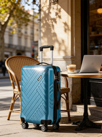 Ensembles de bagages de luxe 2026 bleu paon grande capacité légers et durables avec roues pivotantes à 360 degrés pour le voyage