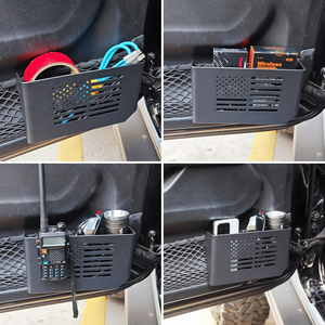 Organisateur de voiture pour Jeep Wrangler JL JLU Gladiator JT 2018-2026, boîte de rangement pour porte avant avec insert latéral de porte - Product Image 5