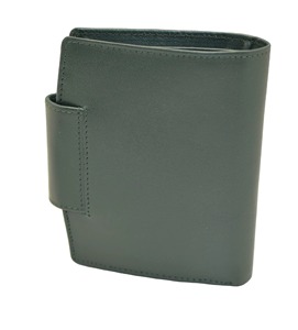 Wholesale New Fashion <b>Cute</b> Style RFID Clutch <b>Purse</b> Women Genuine Leather Loop Closure Short Card Wallet Passport Polyester - Product Image 5