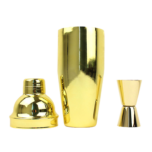 Coctelera de Metal de Alta Calidad, Kit de Coctelera de Acero Inoxidable Plateada de 750 ml - Product Image 4