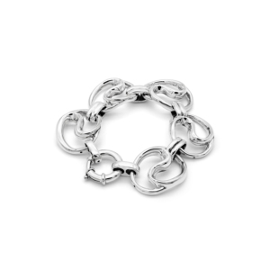 Pulsera de Cadena con Eslabones Paisley Espejados - Product Image 1