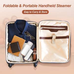 Défroisseur Vapeur Portable 1000W à Main, Brosse Pliable de Voyage Électrique pour Vêtements, Anti-Plis en 30 Secondes - Product Image 5