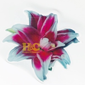 ToP Quality Acrylic Lash Tiles Butterfly Flower Eco-Friendly Reusable Eyelash Extension <b>Tool</b> Custom Logo <b>Pink</b> Magnetic Acrylic - Product Image 1