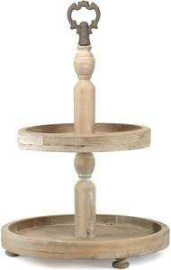 Soporte Rústico de Madera de 3 Niveles para Tartas, Torre de Exhibición de Cupcakes de Madera Natural, Bandeja para Servir Postres para Decoración de Bodas, Fiestas y Eventos - Product Image 6
