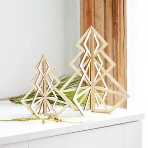 Metal <b>Christmas</b> <b>Tree</b> <b>Table</b> Top Decoration Handmade Iron Holiday Ornament - Product Image 4