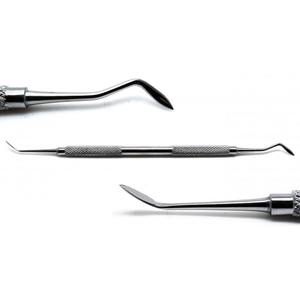 Double Ended Customized Size Flat Amalgam Filling <b>Tool</b> Stainless Steel Customized Certification Class I Manual Model Surgical - Product Image 1
