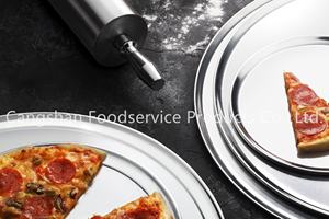 Plateau à pizza rond de 6 à 22 pouces, épaisseur 1,0 mm, plateaux à pizza en aluminium durable, livraison sous 45 jours - Product Image 5