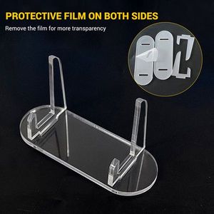 Clear Acrylic Trading Card Display Stand Sports Card Holder for Anime & Game Collection - Product Image 3