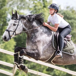 Ensemble de tapis de selle de haute qualité, nouveau design, avec doublure en polycoton, prix de gros, best-seller, directement de l'usine, pour l'équitation - Product Image 5