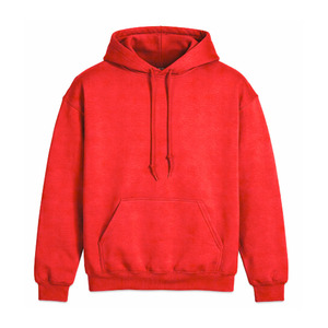 Custom Heat-Transfer Printing 100% Cotton Fleece Winter Solid Plain Dyed Breathable Eco-Friendly Pullover Hooded Sweatshirt - Product Image 1