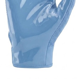 Gants de football américain 2026 en gros pour receveurs, avec strass, grip en silicone adhésif et logo personnalisé - Product Image 6