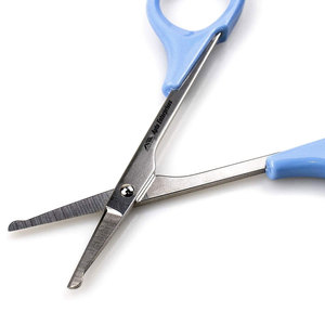 Ciseaux pour le nez en acier inoxydable, outil de toilettage professionnel, ciseaux de précision pour la coupe des poils du visage, pour les soins quotidiens - Product Image 5