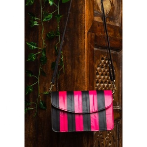 Bolsos pequeños de hombro para axilas de moda para mujeres jóvenes, bolsos elegantes de color malteado puro, bolsos cruzados bonitos de cuero genuino - Product Image 1