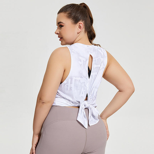 Débardeurs décontractés tendance pour femmes, respirants, à séchage rapide, 100% polyester, couleur unie, sexy - Product Image 3