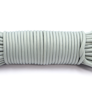 Gray 4mm Paracord <b>Rope</b> 550 Type Nylon Utility Cord for Camping, Survival, Craft and DIY Use - Product Image 4