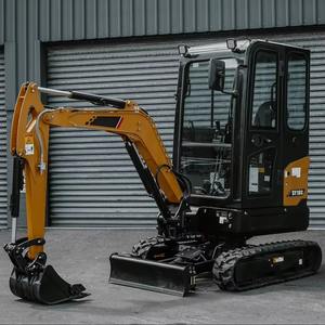 Durable Pre-Owned 3000kg Tracked Excavator with High Torque Diesel Engine and Steel Tracks for Industrial Trenching - Product Image 3