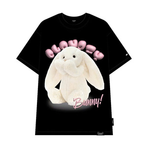 เสื้อยืดสตรีทแวร์ลำลองสไตล์วินเทจพิมพ์ลายดอกไม้ ผ้าฝ้าย 100% หนา 250gsm แขนสั้น ยูนิเซ็กส์ สำหรับผู้ชายและผู้หญิง รุ่นฮิตปี 2026 - Product Image 1