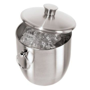 Enfriador de vino de aluminio personalizado con acabado plateado, cubitera redonda para champán, ideal para bares y fiestas, enfriadores de cerveza. - Product Image 2