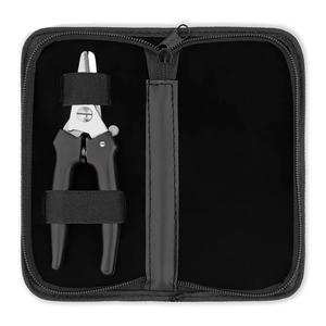 Latest Hair <b>Extension</b> Tool Set With Black Handle Professional Hair <b>Extension</b> & <b>Beading</b> Tool Plier With Leather Pouch - Product Image 4